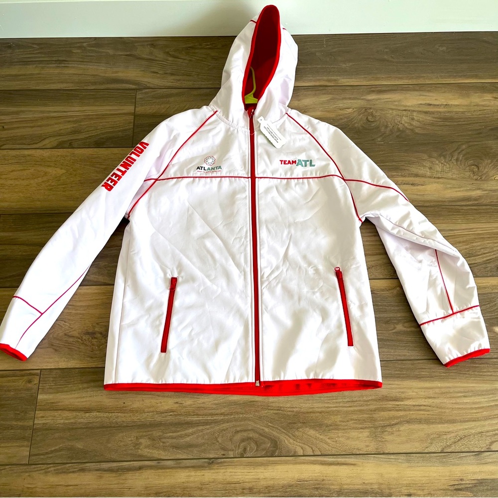 Super Bowl 53 LIII Team Atlanta Volunteer Zip Up Jacket w/ Zip Pockets Size L